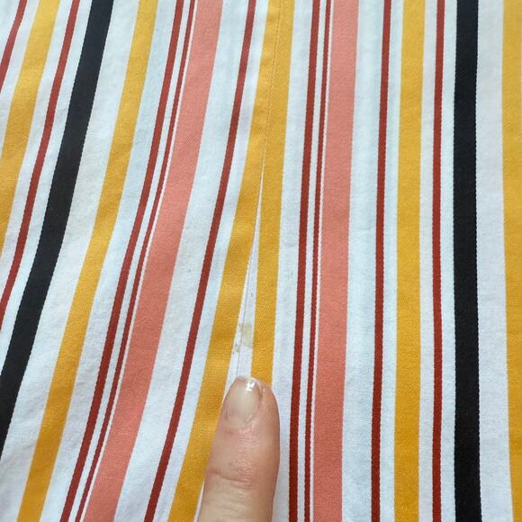 Etro Milano Multicolor Striped Button Up Shirt 100% Cotton Italy 42 - Picture 8 of 10